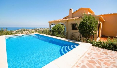 DE 909 Maison de Vacances pour 10 Personnes – 2 Appartements – Piscine Privée et Vue sur la Mer – Dénia, Costa Blanca