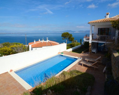 Spanien Ferienhaus privater Pool in l’Escala