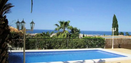 DE 414 Exclusiva villa de vacaciones para 4 personas con piscina privada y vistas al mar cerca de Dénia en la Costa Blanca
