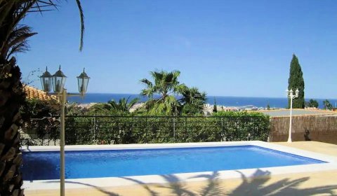 DE 414 Villa de vacances exclusive pour 4 personnes avec piscine privée et vue sur la mer près de Dénia sur la Costa Blanca