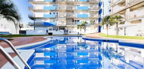 RS 129/2 Appartement pour 4 personnes avec piscine près de Rosas Santa Margarita sur la Costa Brava