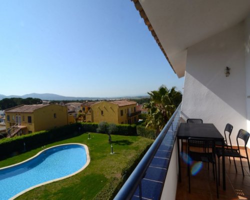 Ferienwohnung in l'Escala in strandnähe