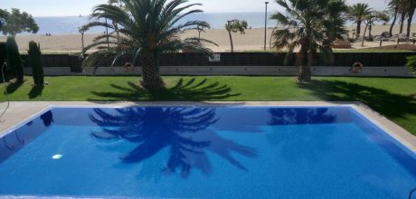 RS 128/2 Ferienwohnung für 4 Personen mit Meerblick und Schwimmbad in Rosas an der Costa Brava