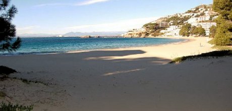 RS 224 Holiday house for 5 persons right on the beach of Rosas on the Costa Brava