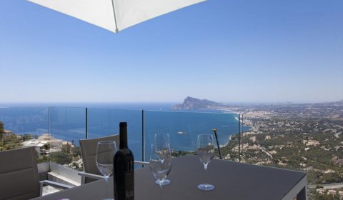 AL 841 Luxury holiday home for 8 persons - private pool - sea views near Altea on the Costa Blanca