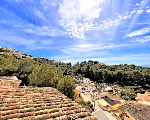 Moraira Ferienhaus mieten Costa Blanca - privater Pool 
