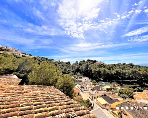 Moraira Ferienhaus mieten Costa Blanca - privater Pool 