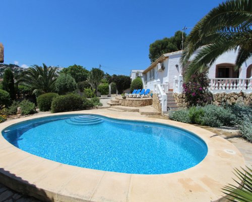 Spanien Ferienhaus Moraira privater Pool mieten