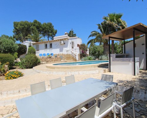 Spanien Ferienhaus Moraira privater Pool mieten
