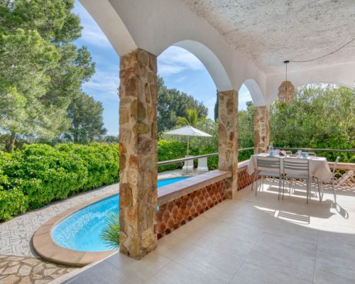 Ferienhaus für 4 Personen mit Privatpool am Playa de Pals Costa Brava