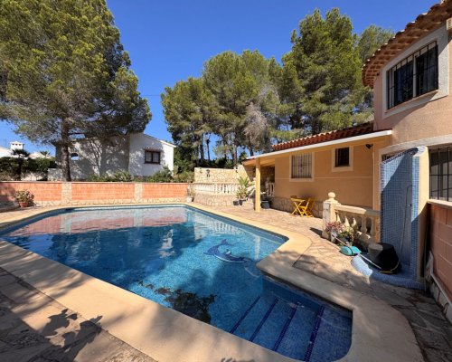 Dénia Ferienhaus privater Pool Costa Blanca