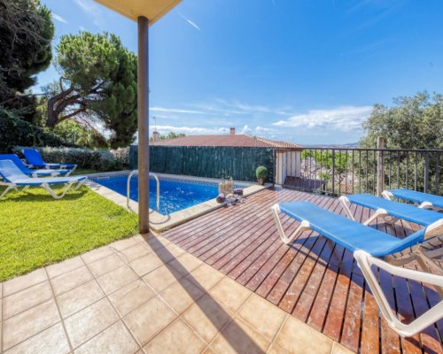 Blanes Sant Joan – Villa mit privatem Pool zur Miete