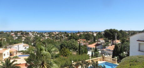 DE 609 Villa moderne pour 6 personnes piscine privée et vue sur la mer, Dénia Costa Blanca