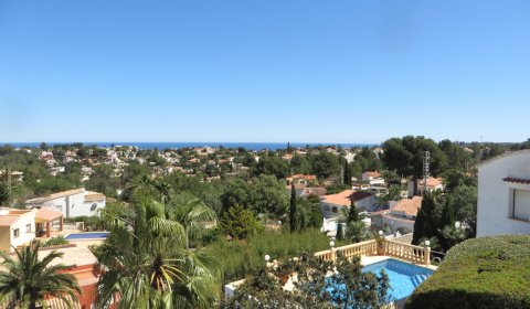 DE 609 Moderne Ferienvilla für 6 Personen privater Pool und Mittelmeerblick in Dénia, Costa Blanca