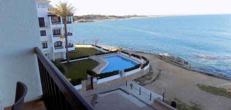 EC 127/1 Appartement exclusif pour 2 à 4 personnes, proche de la plage, avec piscine et vue sur la mer à l’Escala, Costa Brava