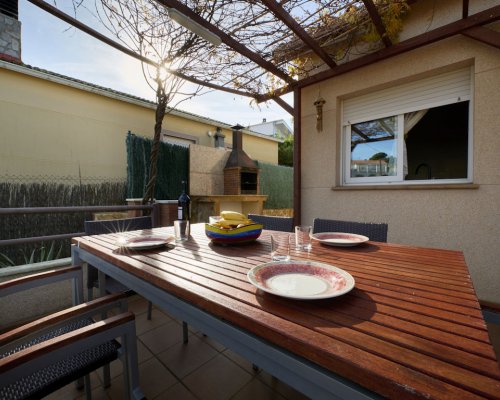 Costa Brava Ferienhaus mieten - privater Pool in Lloret Blau