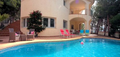 AL 809 Villa moderna para 8 personas con 2 unidades independientes y piscina privada, Altea, Costa Blanca