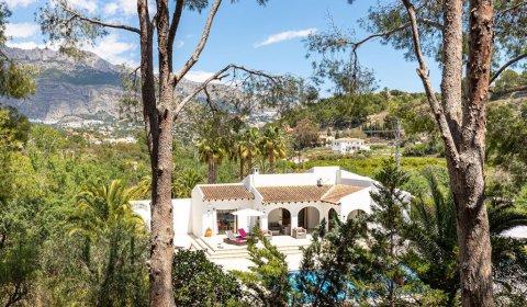 AL 421 Exklusive Finca für 4/6 Personen mit privatem Pool (beheizbar) - Altea, Costa Blanca