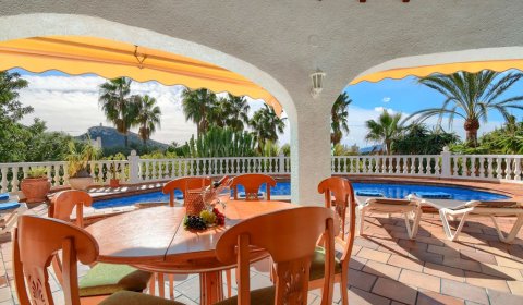 MO 816 Exklusive Ferienvilla für 8 Personen mit privatem Swimmingpool - Moraira, Costa Blanca