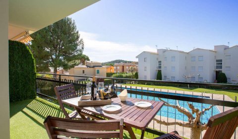 PA 117/8 Exklusives Appartement für 4/5 Personen mit Schwimmbad, Calella de Palafrugell Costa Brava