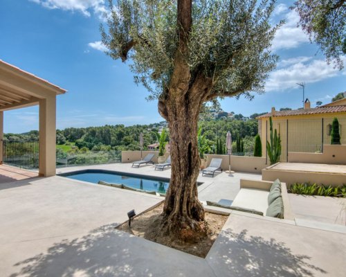 Ferienhaus Costa Brava - Playa de Pals mit privatem Pool und Meerblick mieten
