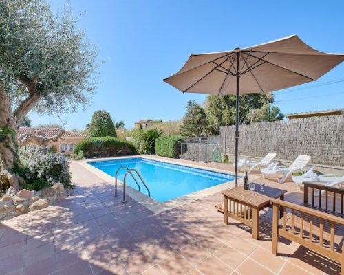 Spanien Ferienhaus privat Pool Blanes mieten