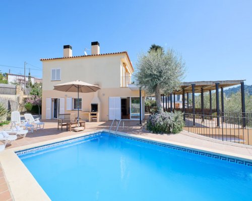 Spanien Ferienhaus privat Pool Blanes mieten