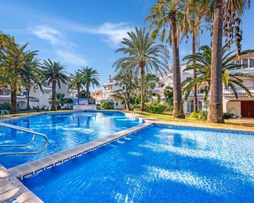 Strandnahs Apartment am Meer Costa Blanca Denia mieten mit Pool