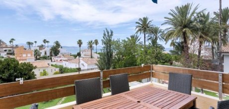 DE 114/1 Appartement moderne pour 6 personnes avec vue sur la mer en bord de plage – Dénia, Costa Blanca