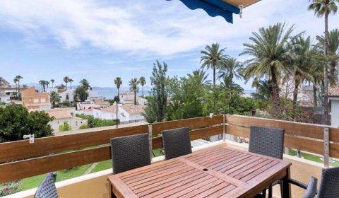 DE 114/1 Apartamento moderno para 6 personas con vistas al mar junto a la playa – Dénia, Costa Blanca