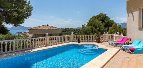 AL 812 Villa exclusiva para 8 personas cerca de la playa con piscina privada y vistas al mar Altea Costa Blanca