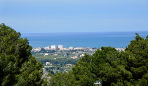 DE 617 Casa moderna para 6 personas con piscina privada y vistas al mar cerca de Dénia en la Costa Blanca