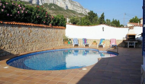 DE 815 Exclusiva villa vacacional para 8 personas piscina privada vistas al mar, Dénia Costa Blanca