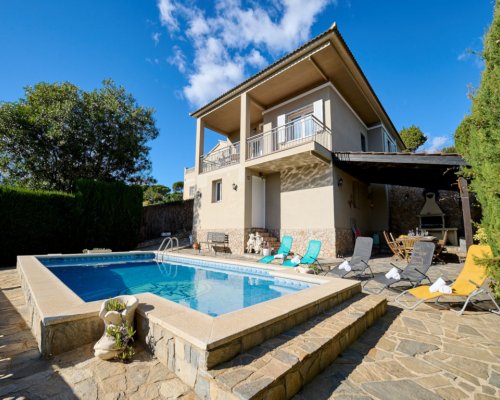 Costa Brava Ferienhaus privater Pool mieten - Urlaub in Lloret de Mar