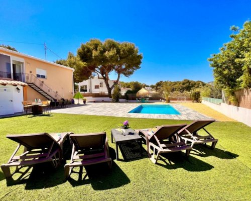 Ferienhaus Moraira mit Swimmingpool mieten - Urlaub an der Costa Blanca in Spanien 