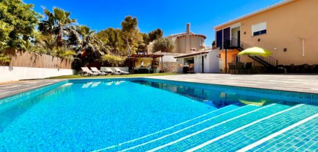 MO 618 Maison méditerranéenne pour 6 personnes avec piscine privée à Moraira sur la Costa Blanca