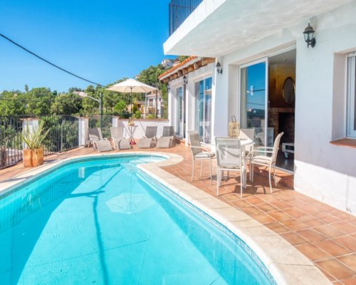 Costa Brava Ferienhaus Pool mieten