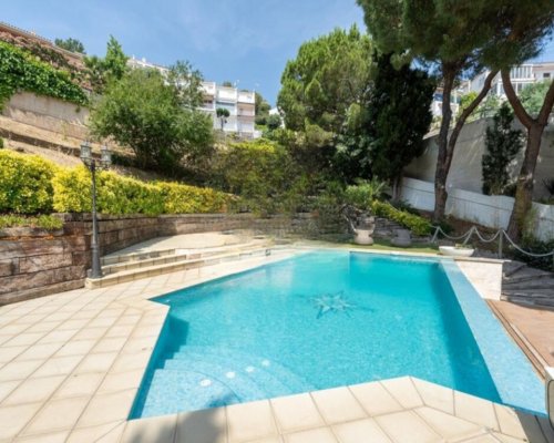  Strandnahe Ferienwohnung bei Llançà Costa Brava - Spanien Panoramameerblick