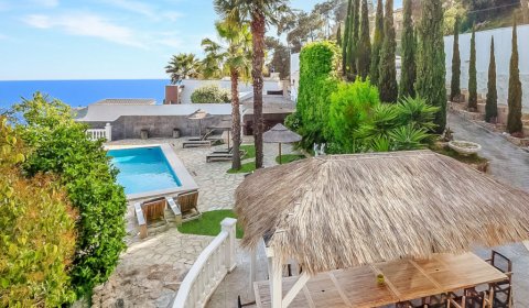 LL 962 Villa exclusive pour 16/17 personnes avec piscine privée et vue sur la mer près de Lloret de Mar, Costa Brava