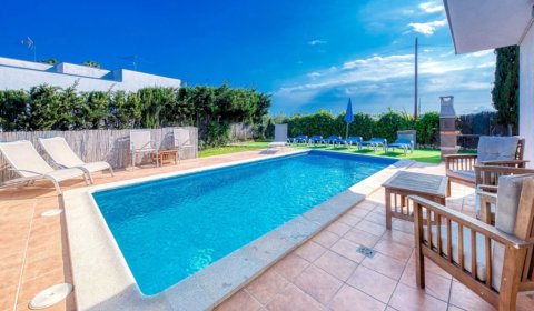 LL 917 Moderna villa vacacional para 10/12 personas con piscina privada cerca de Lloret de Mar Costa Brava