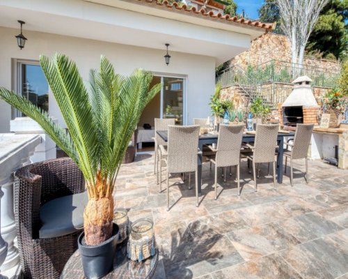 Urlaub in der Villa mit privatem Pool in Lloret de Mar