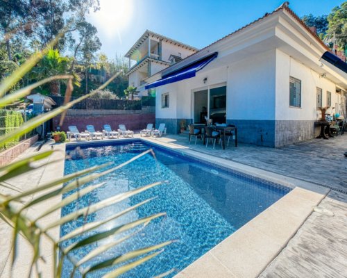 Lloret de Mar Ferienhaus privater Pool und ruhige Lage