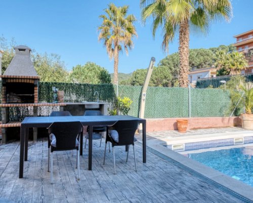 Lloret de Mar Ferienhaus privater Pool und ruhige Lage