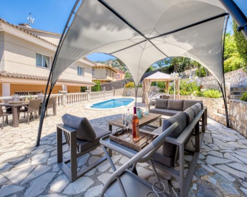 Villa mit Privatpool in Lloret de Mar buchen