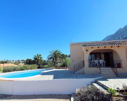 Ferienvilla in Dénia an der Costa Blanca in Spanien