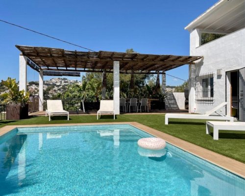 Moraira Costa Blanca Spanien Ferienhaus privater Pool mieten