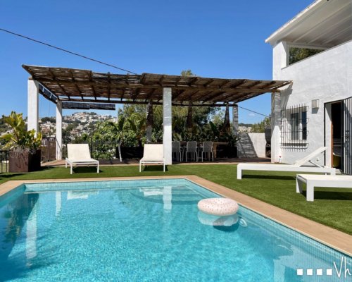 Moraira Costa Blanca Spanien Ferienhaus privater Pool mieten
