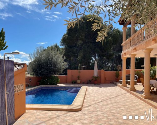 Moraira Ferienhaus Spanien - 2 Wohnungen - privater Pool