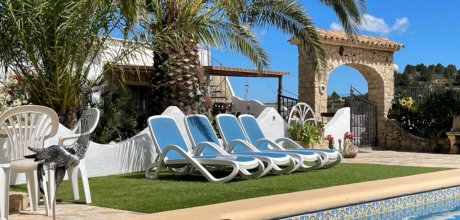 BN 808 Mediterrane Ferienfinca für 8 Personen privater Pool bei Benissa an der Costa Blanca