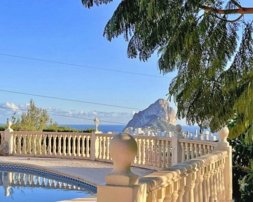Ferienhaus privater Pool Meerblick Costa Blanca - Urlaub mit Stil in Spanien Calpe
